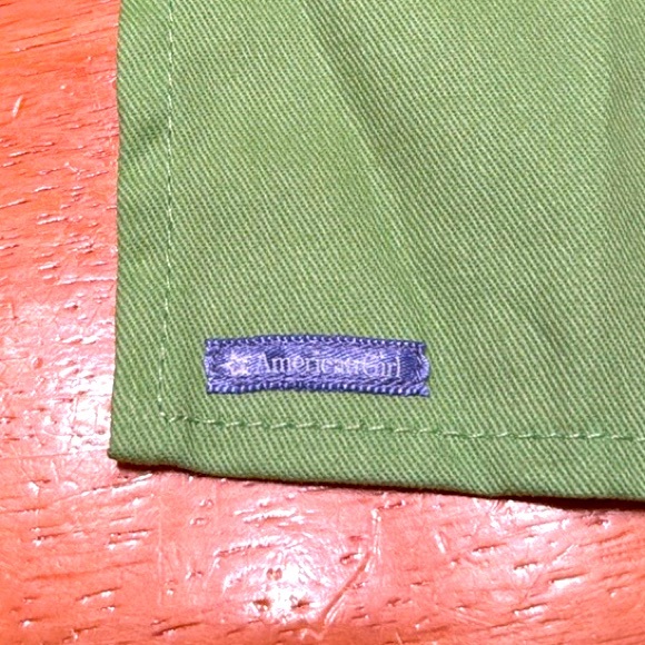 American Girl Doll Clothes Science Lab Green Apron - Picture 3 of 7